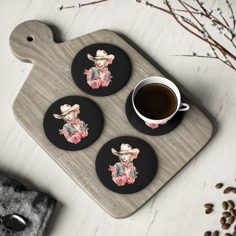 Wild West Cowgirl Coasters - [farm_afternoons]