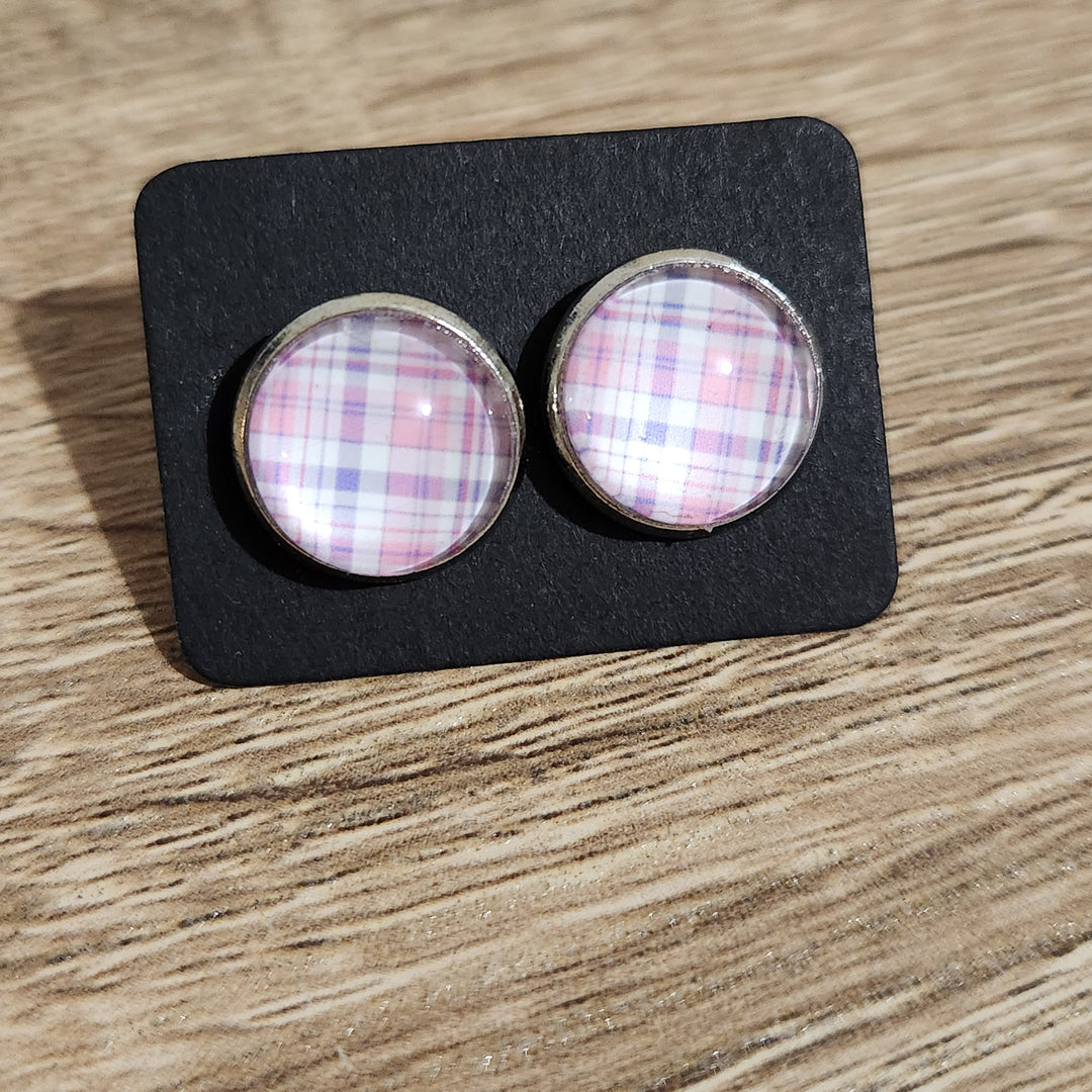 Checkered Studs - [farm_afternoons]