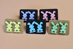 Polka Dot Bunny Studs - [farm_afternoons]