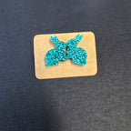 Glitter Bunny Studs - [farm_afternoons]