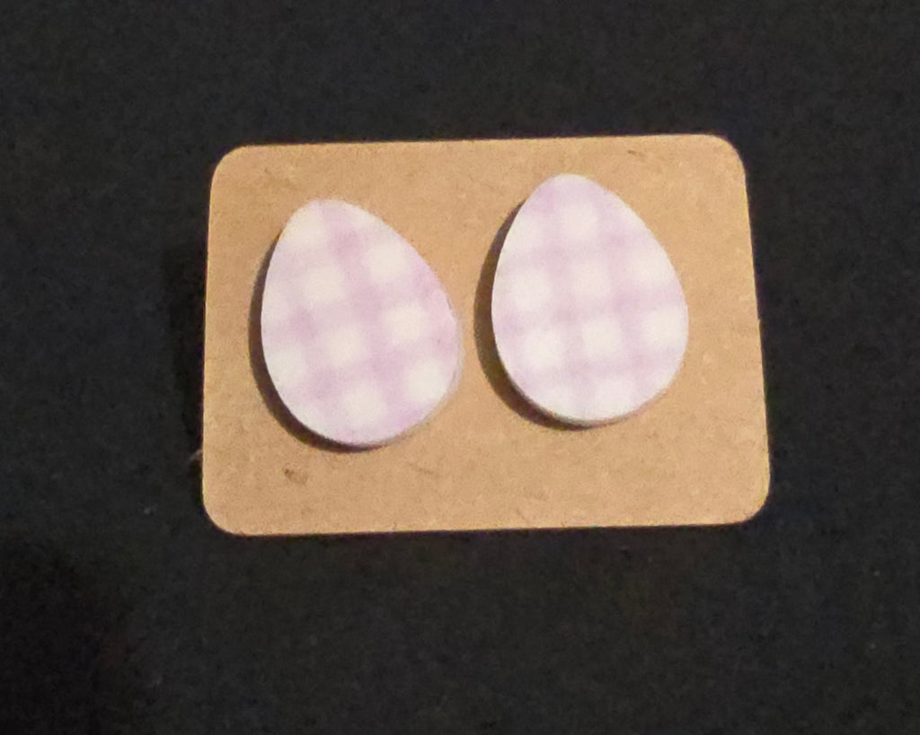 Gingham Easter Eggs - [farm_afternoons]