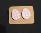 Gingham Easter Eggs - [farm_afternoons]