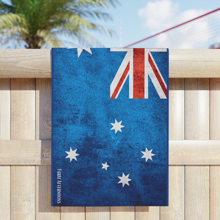 Vintage Australia Beach Towel - [farm_afternoons]