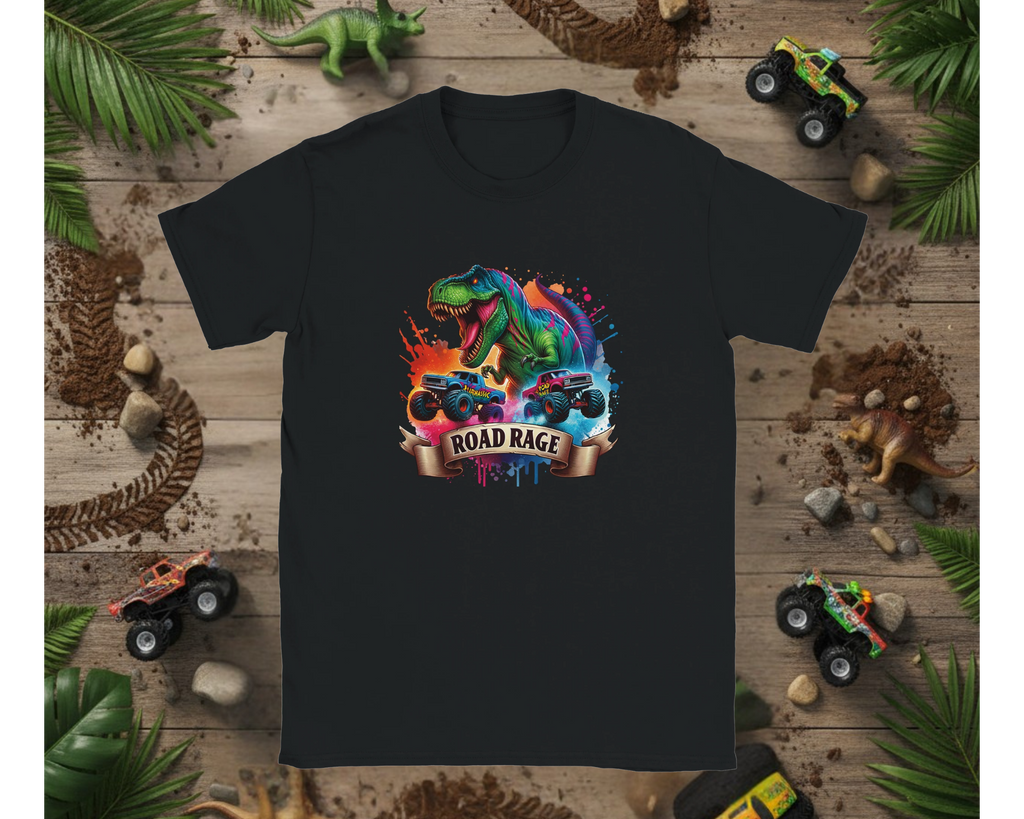 Boys Dino Road Rage T-Shirt