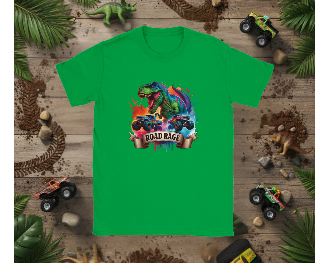 Boys Dino Road Rage T-Shirt