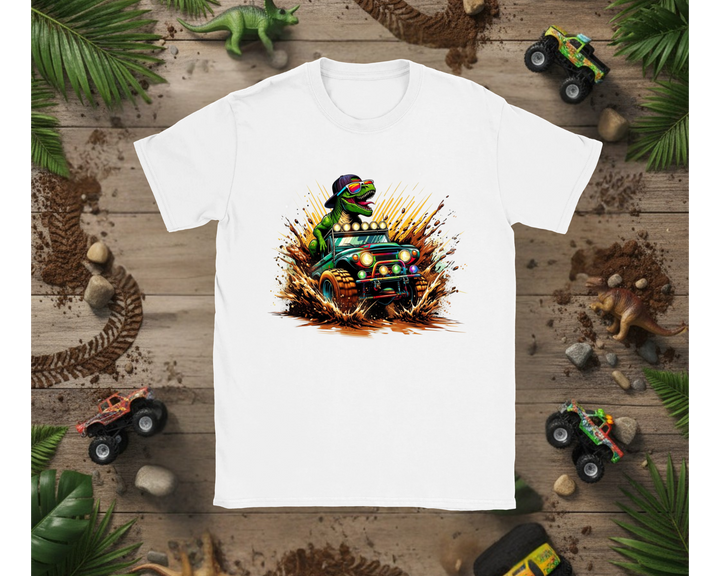 Boys Muddin Dinos T-Shirt