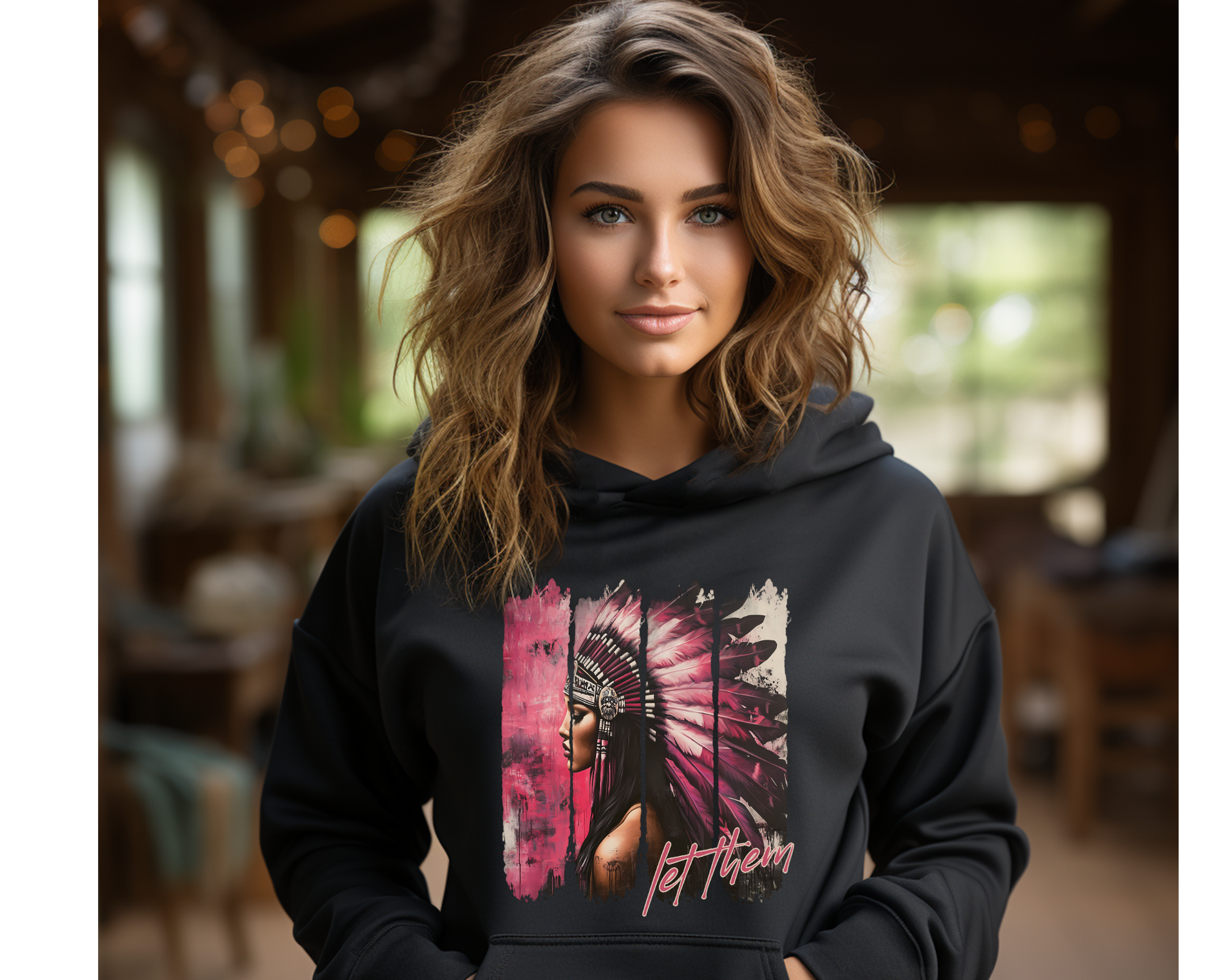 Womens Let Them Hoodie