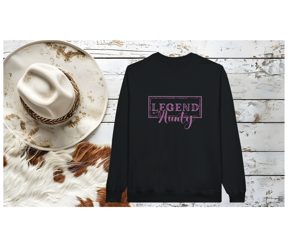Legend Aunty Sweatshirt - [farm_afternoons]