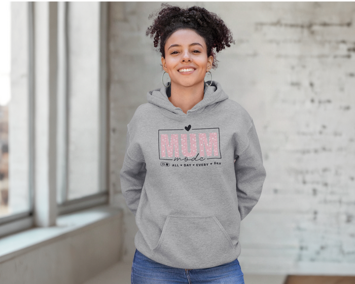 Mum Mode Hoodie - [farm_afternoons]