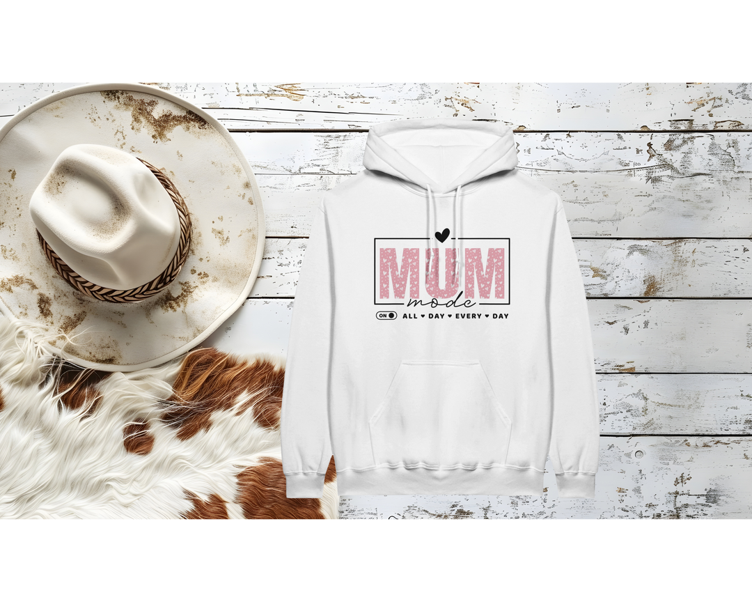 Mum Mode Hoodie - [farm_afternoons]