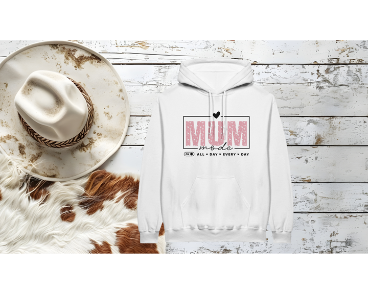 Mum Mode Hoodie - [farm_afternoons]