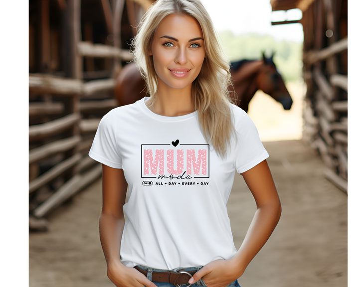 Mum Mode TShirt - [farm_afternoons]