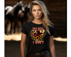 Leopard The Hell I Won't Tee - [farm_afternoons]