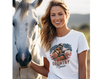 Women's Country Music T-shirt - [farm_afternoons]