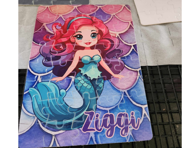 Personalised Mermaid Puzzle - [farm_afternoons]