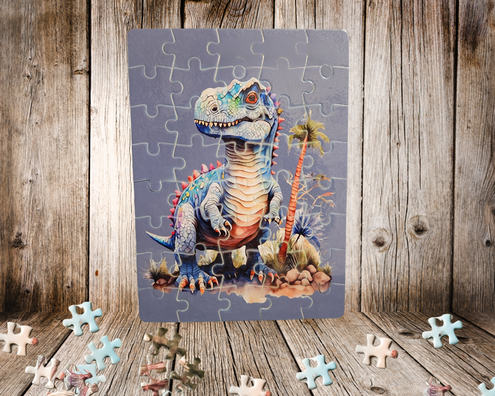 Personalised T-Rex Puzzle - [farm_afternoons]