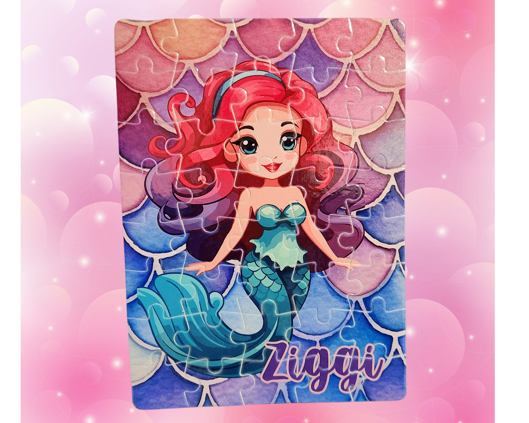 Personalised Mermaid Puzzle - [farm_afternoons]