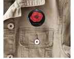 Poppy Button Pins - [farm_afternoons]