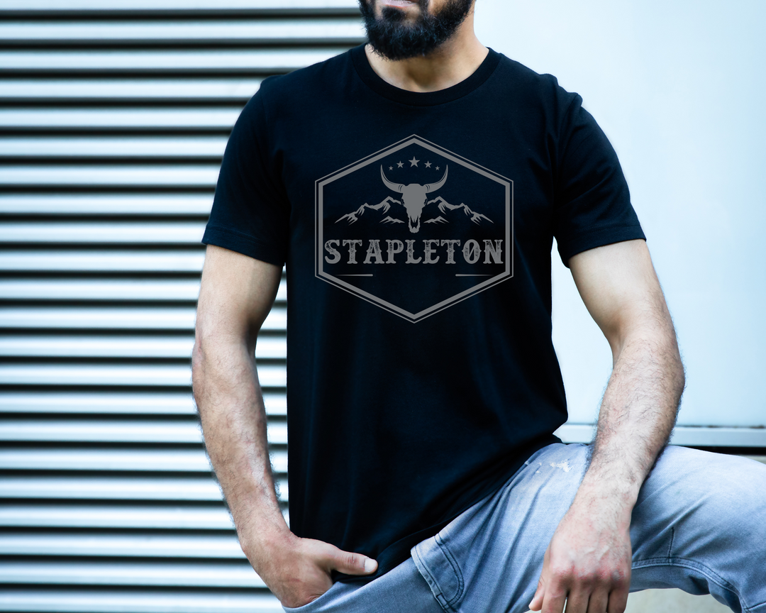 Grey Western Stapleton Tee