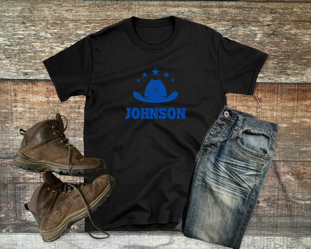 Boys Blue Johnson T-shirt - [farm_afternoons]