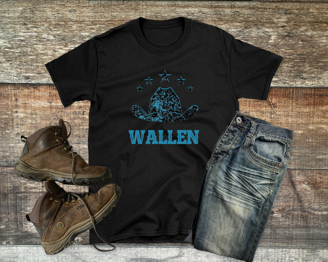 Boys Distressed Wallen T-shirt - [farm_afternoons]