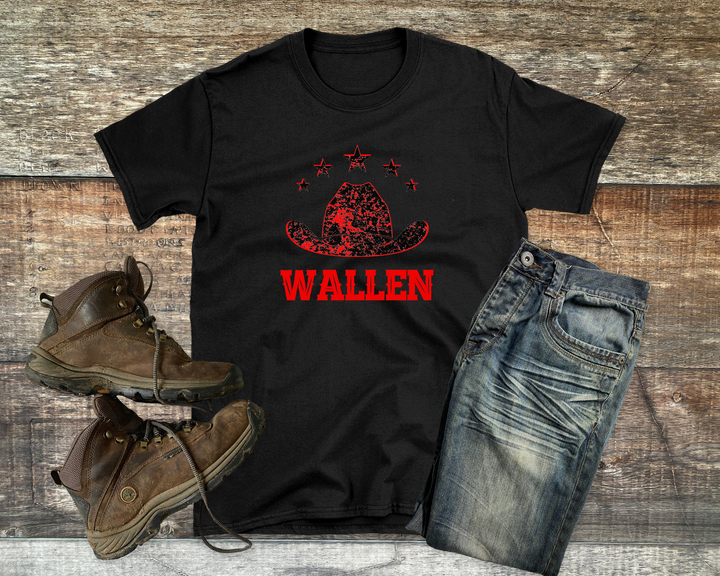 Boys Distressed Wallen T-shirt - [farm_afternoons]