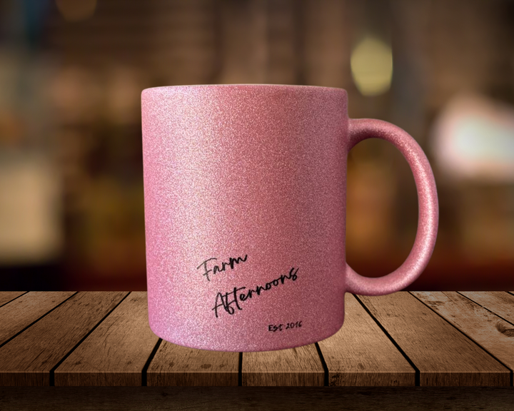 The Hell I Won't Glitter Mug - [farm_afternoons]