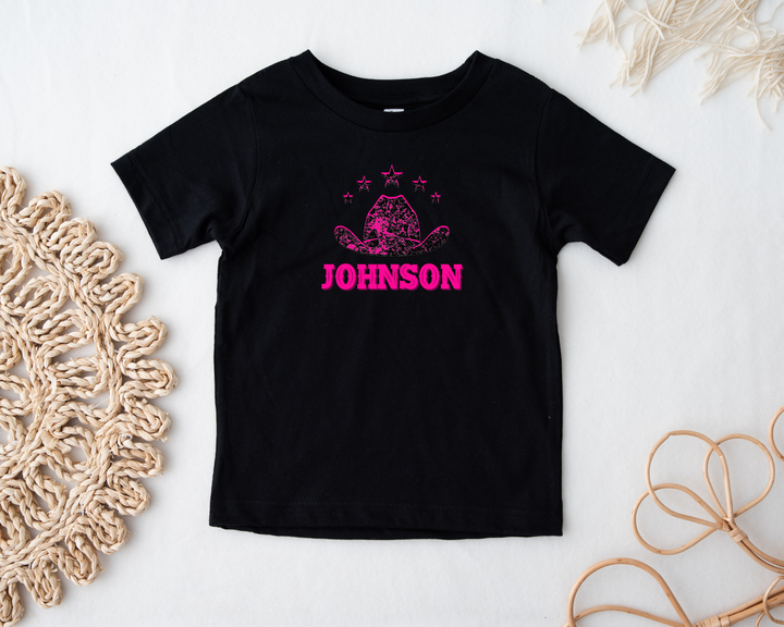 Girls Distressed Johnson T-shirt - [farm_afternoons]