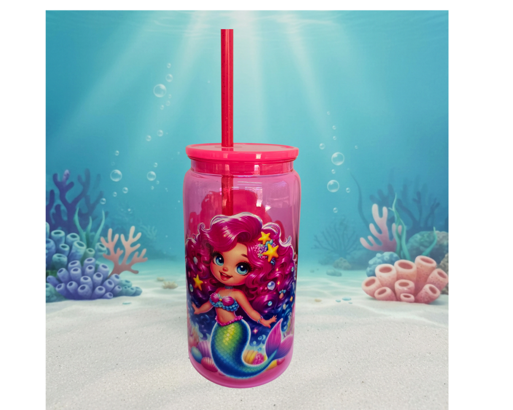 Girls Mermaid Tumblers