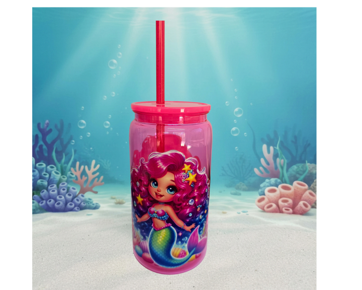 Girls Mermaid Tumblers
