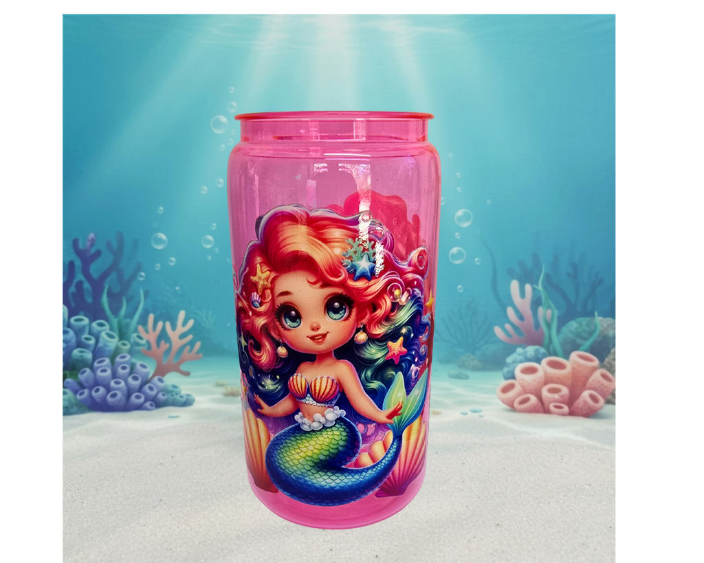 Girls Mermaid Tumblers
