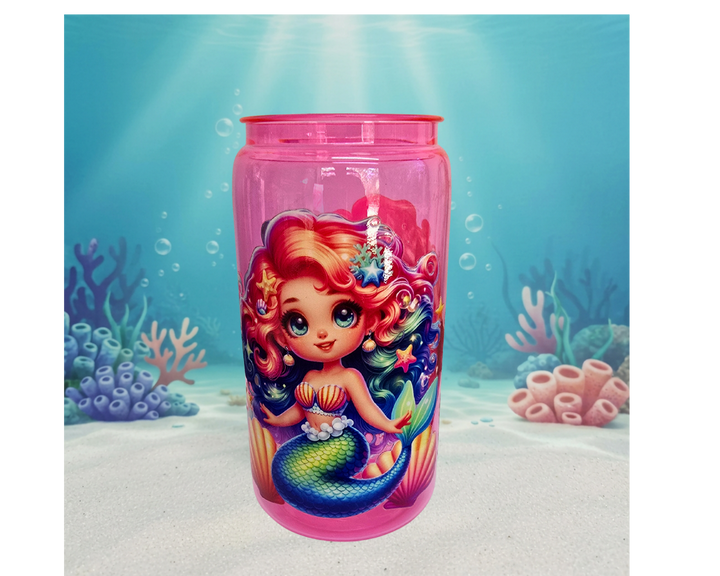 Girls Mermaid Tumblers