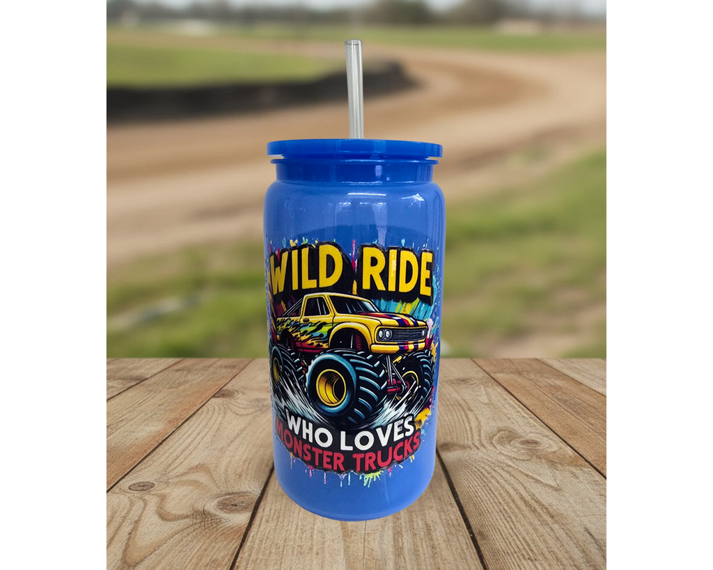 Kids Monster Truck Tumbler