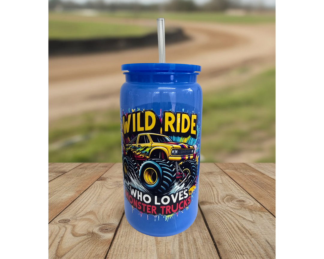 Kids Monster Truck Tumbler