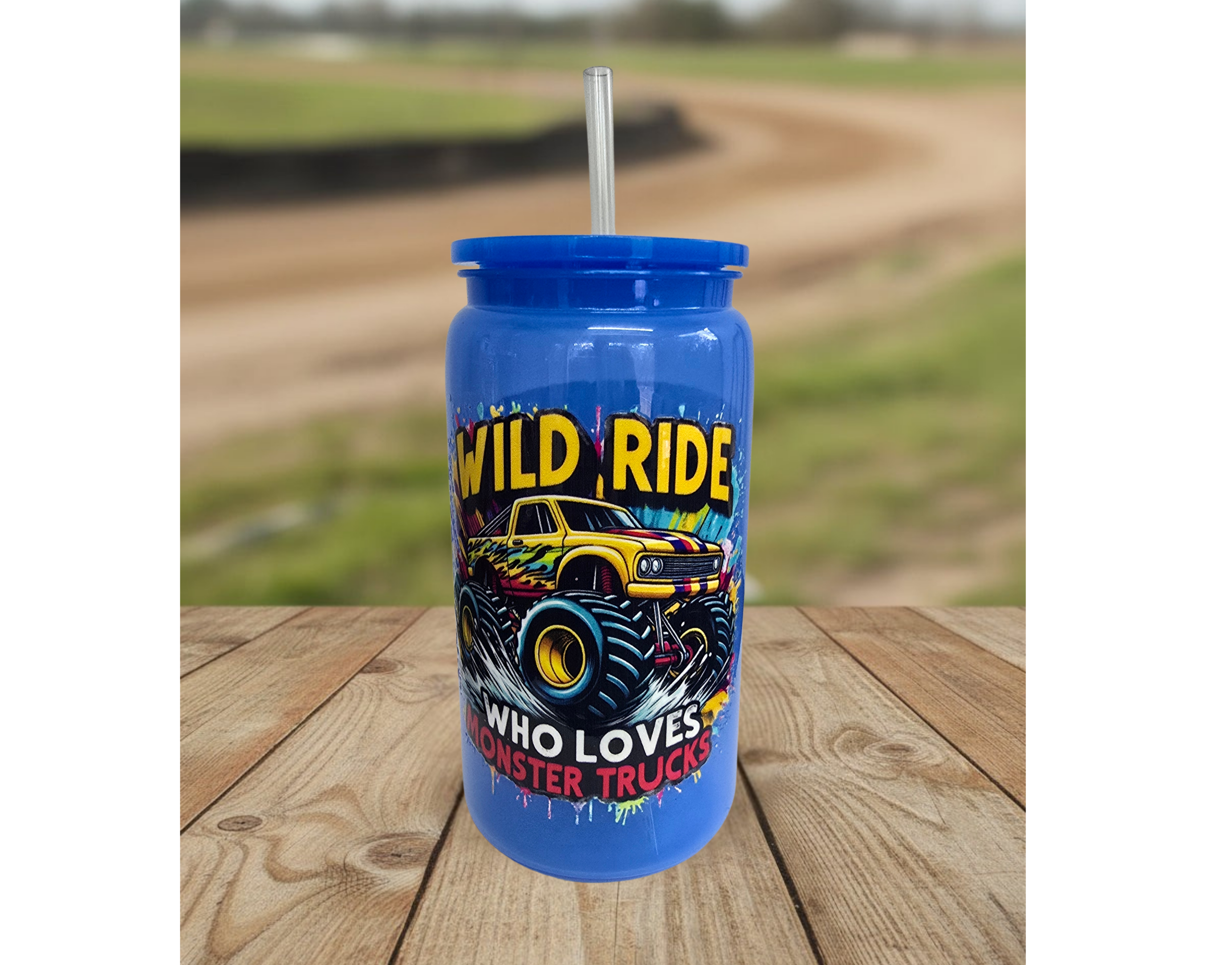 Kids Monster Truck Tumbler