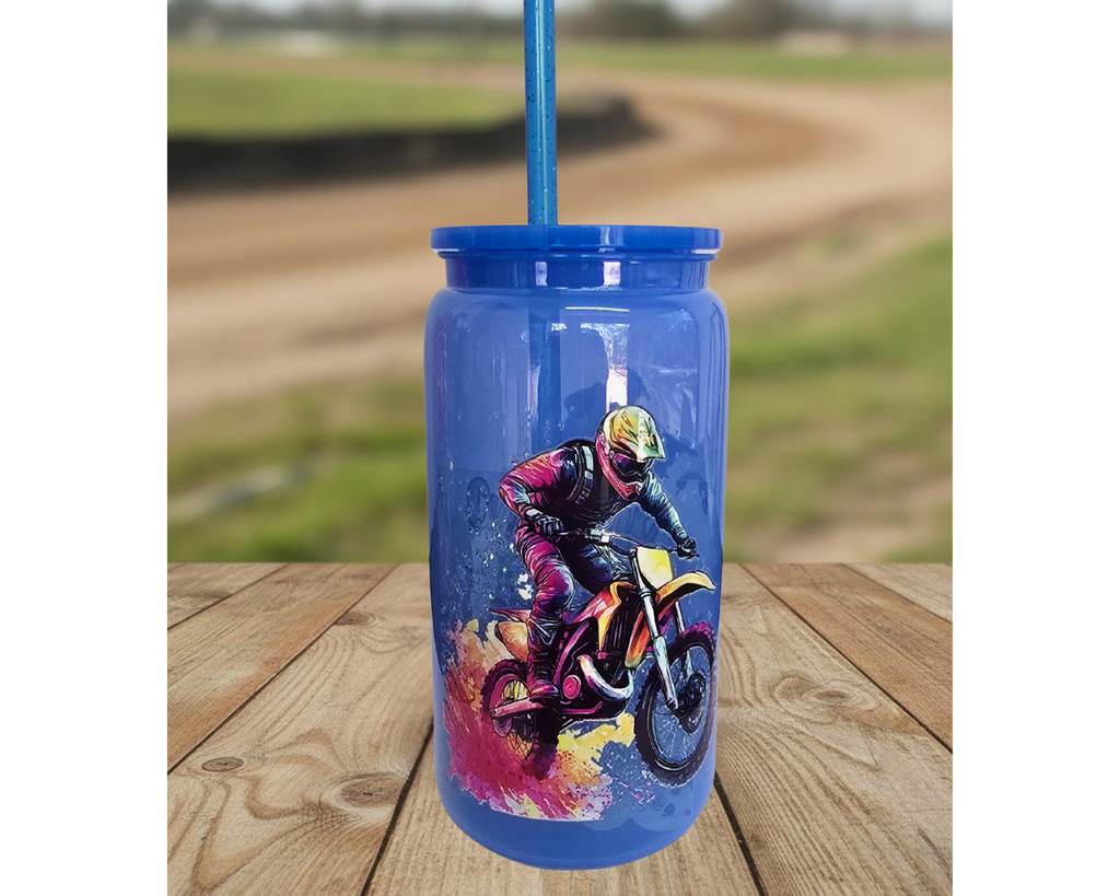 Kids Dirtbike Tumbler