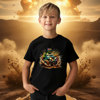 Boys Muddin Dinos T-Shirt
