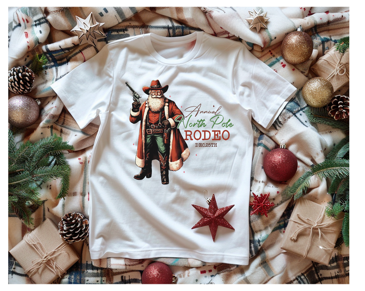 Men's Santa Rodeo T-Shirt