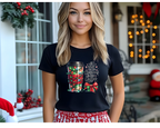 Women's Christmas Coffee Tee - [farm_afternoons]