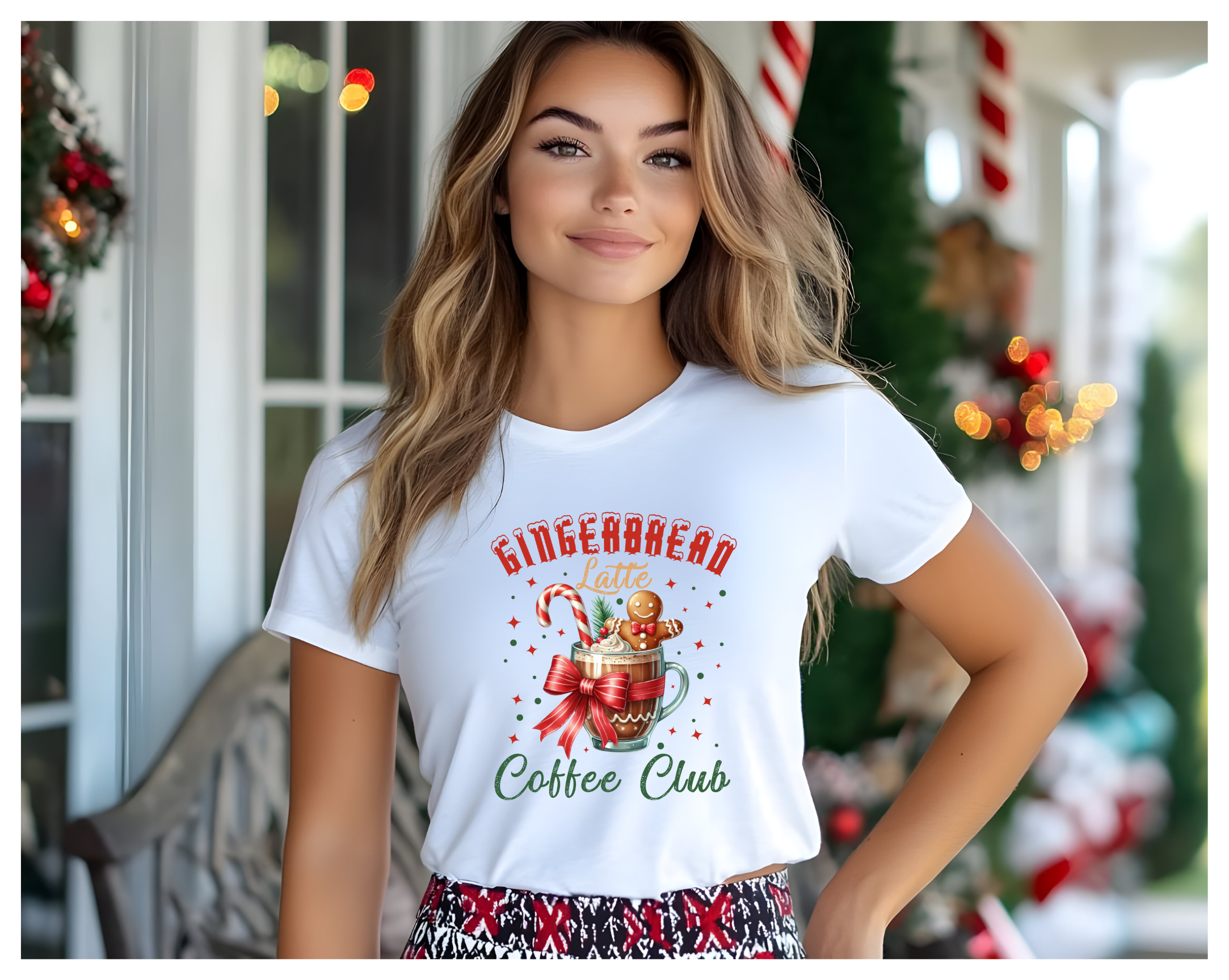 Gingerbread Coffee Club Tee - [farm_afternoons]