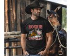 Mens Rockin Around T-Shirt - [farm_afternoons]