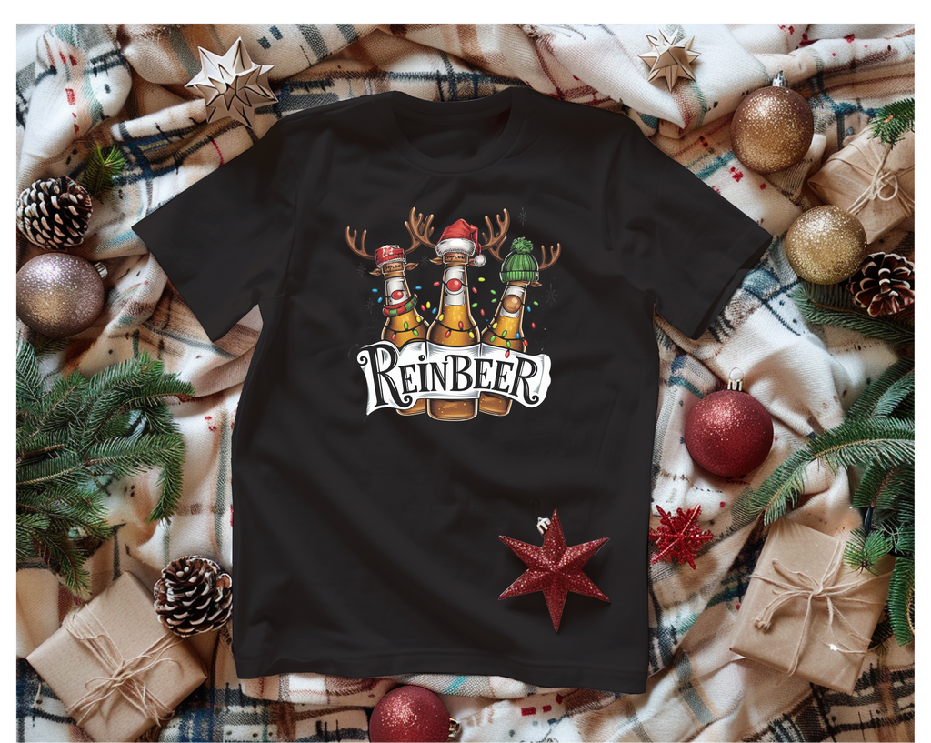 Mens Reinbeer Tshirt - [farm_afternoons]