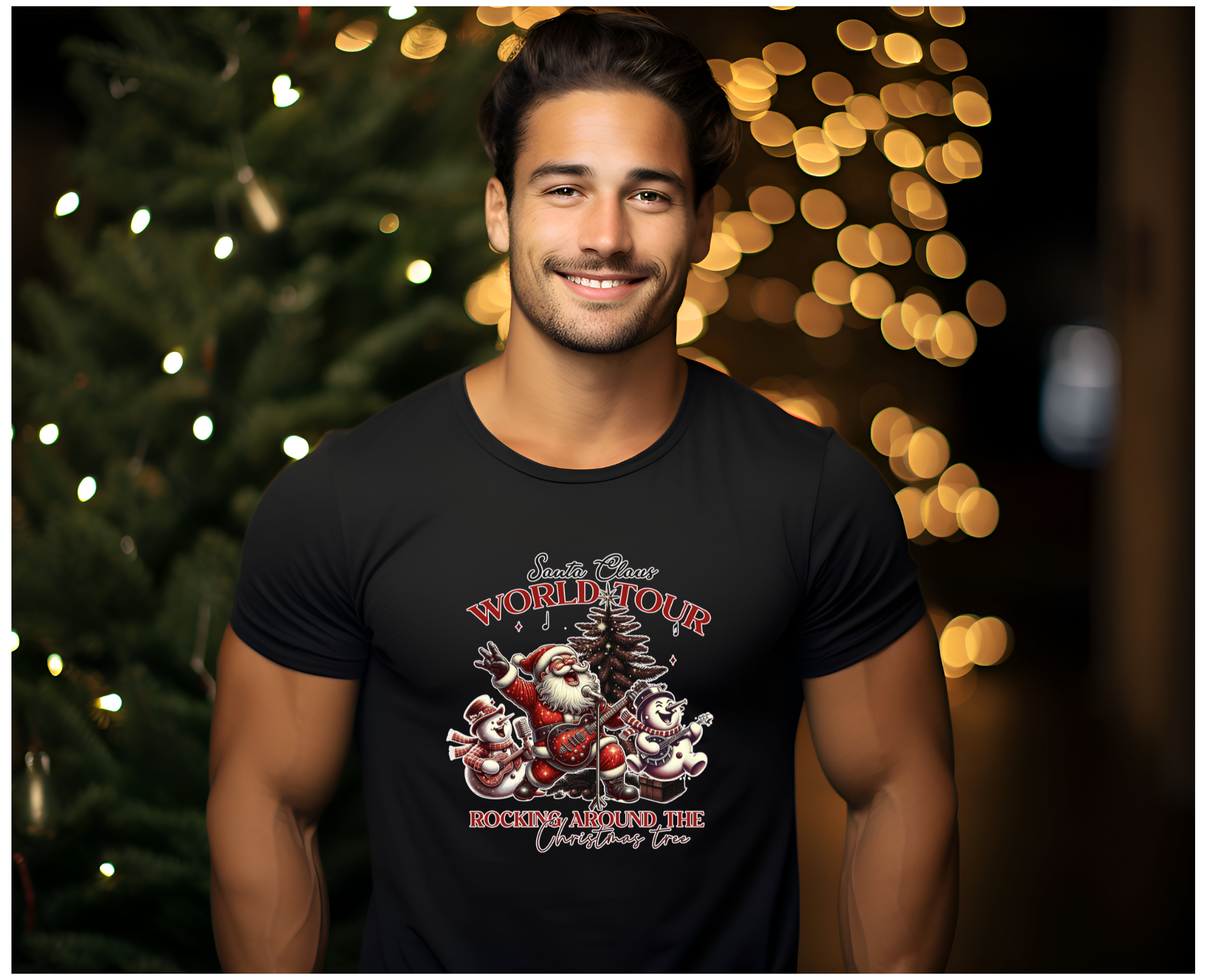 Santas World Tour T-Shirt - [farm_afternoons]