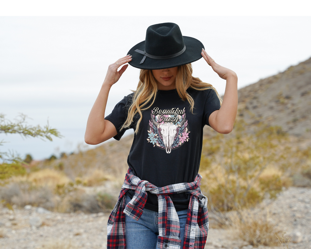 Women's Old West Beautiful Crazy - [farm_afternoons]