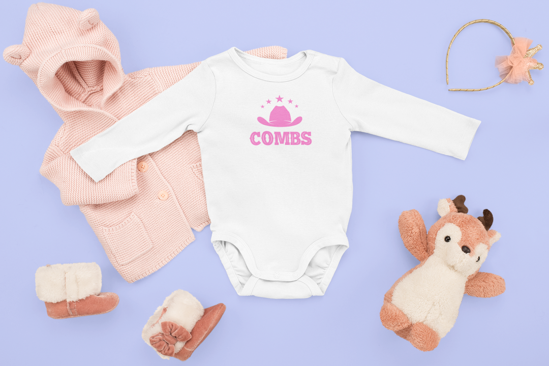 Baby Girl Combs Onesies - [farm_afternoons]