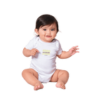 Yellow Strong and Adorable -  Baby Short Sleeve Onesies - [farm_afternoons]