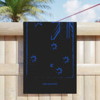 Blue Distressed Australia Beach Towel - [farm_afternoons]