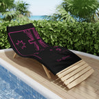 Pink Beach Towel - [farm_afternoons]