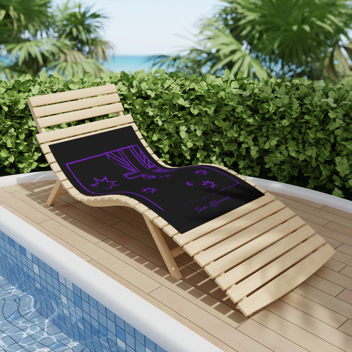 Purple Australia Towel - [farm_afternoons]