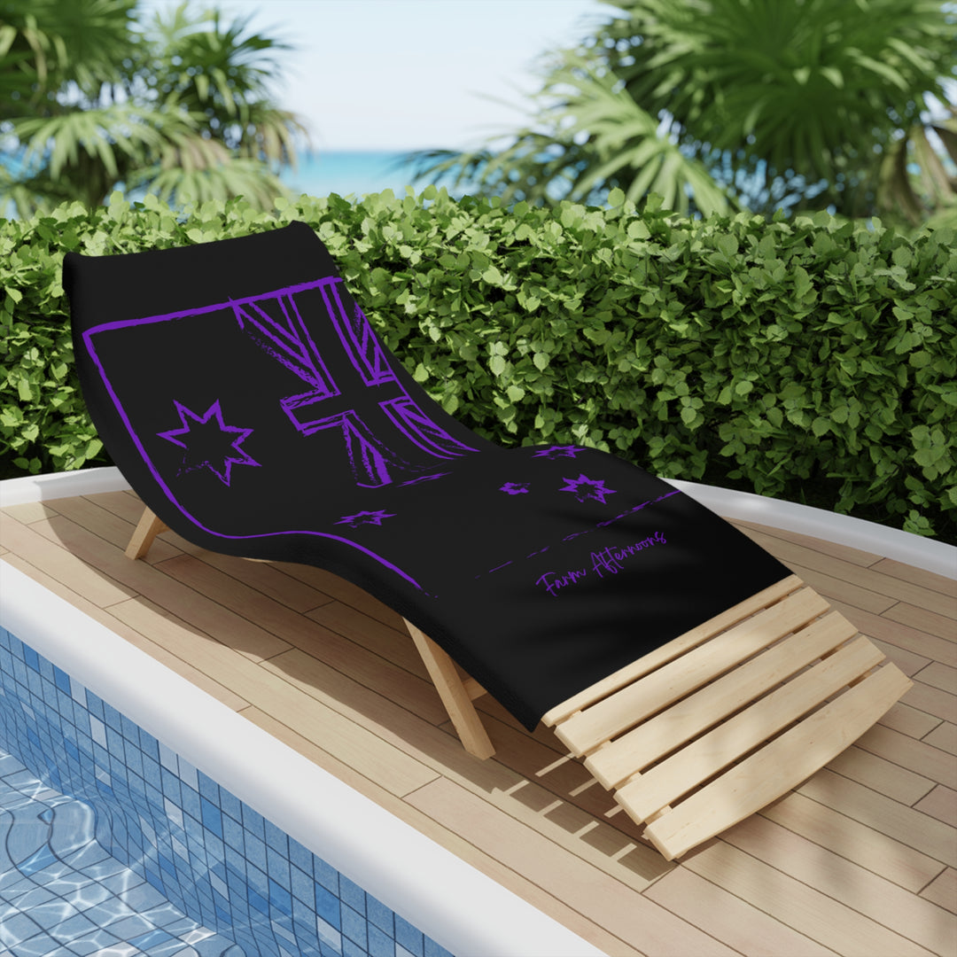 Purple Australia Towel - [farm_afternoons]